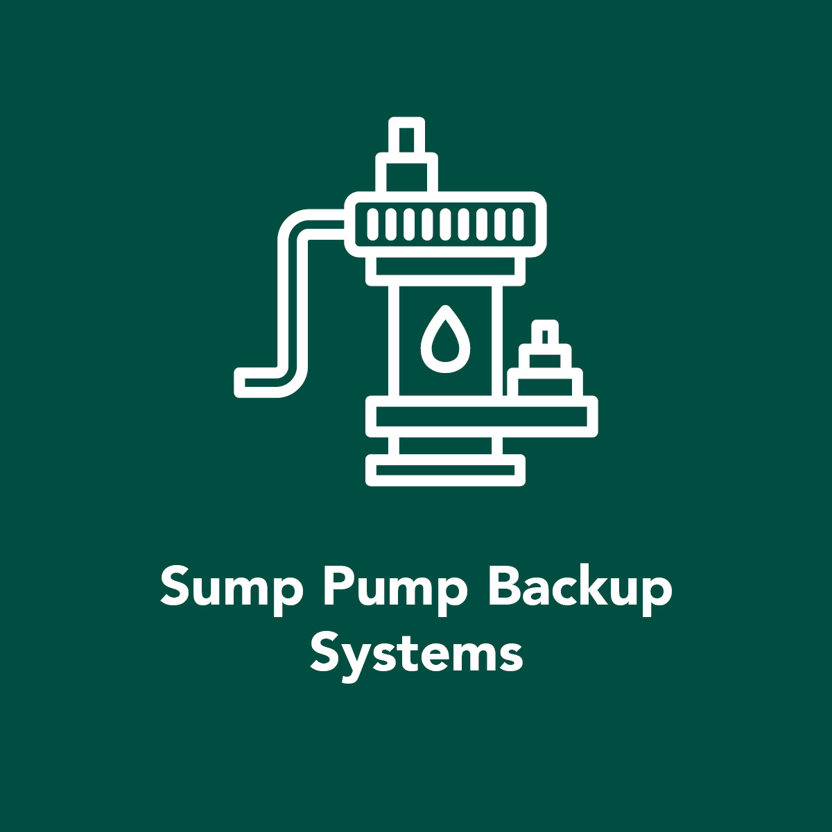 sump pump backup system